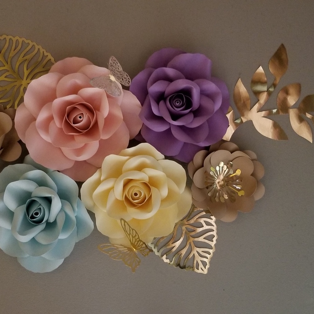 Paper flowers - Picture 5 of 6